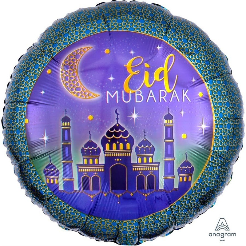 Ballon Mylar 18Po - Eid Mubarak