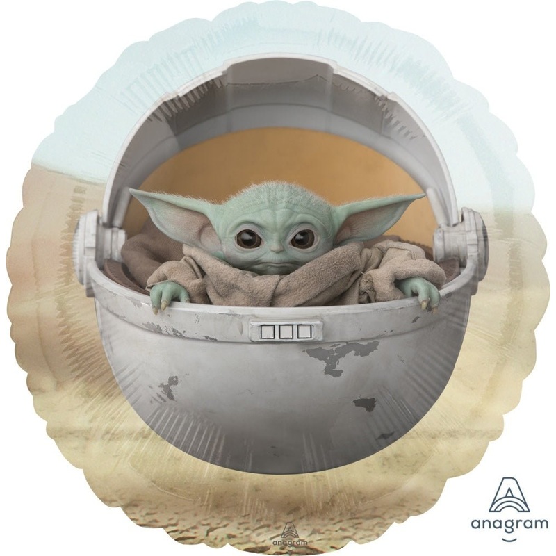 Ballon Mylar 18Po - Mandalorian (The Child) Star Wars