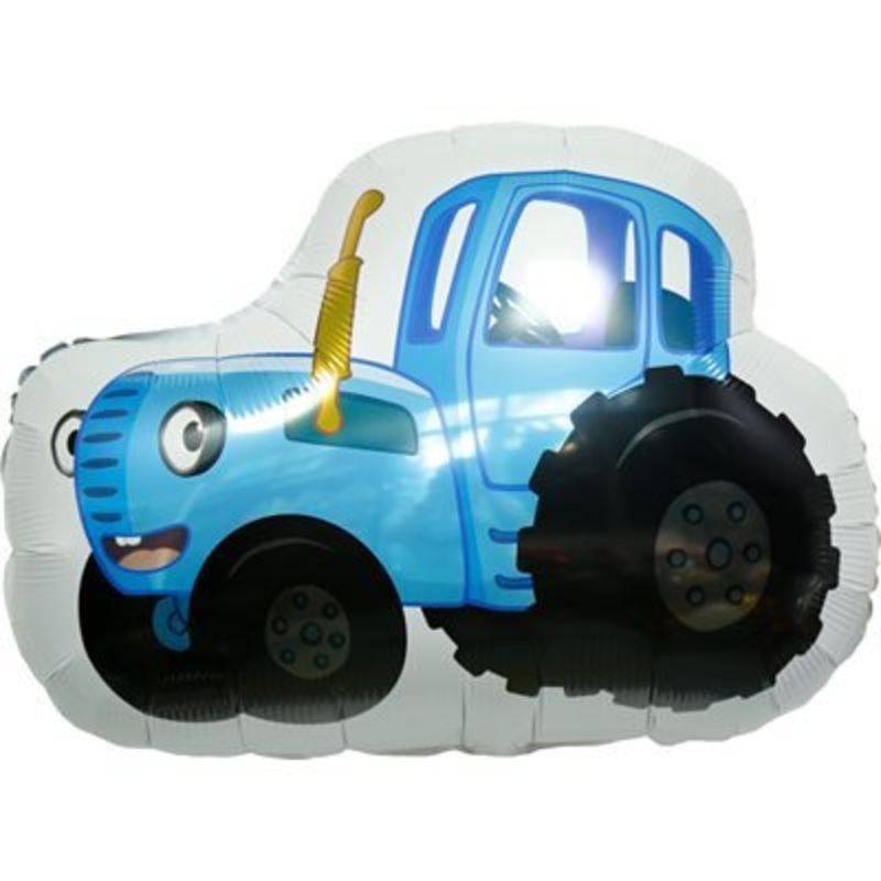 Ballon Mylar 20 po - Tracteur Bleu