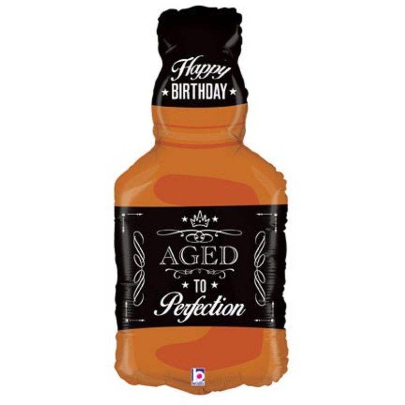 Ballon Mylar Supershape - Bouteille Whiskey