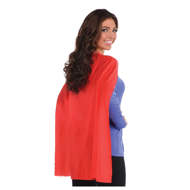 Cape Adulte Taille Unique - Rouge