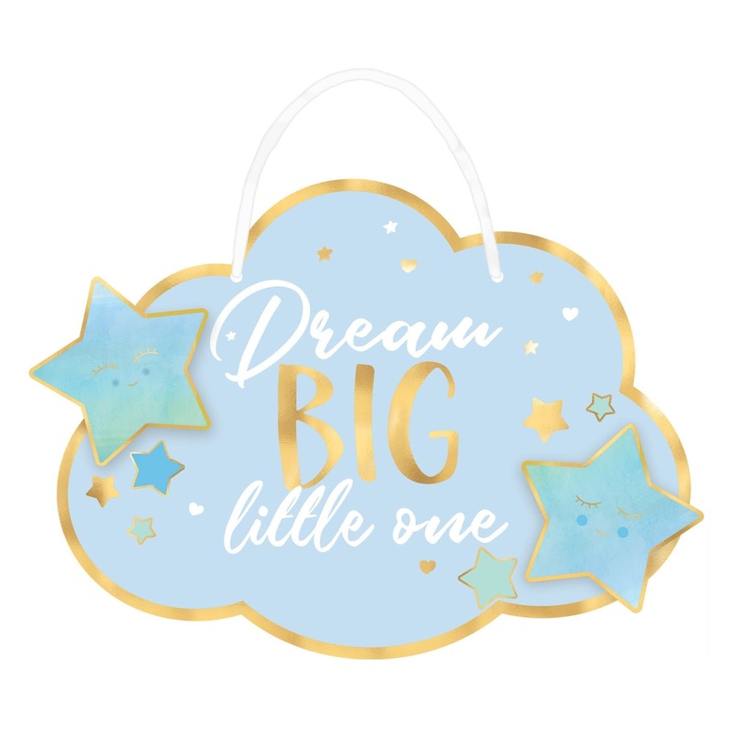 Signe Suspendue - Dream Big Little One (Bleu)