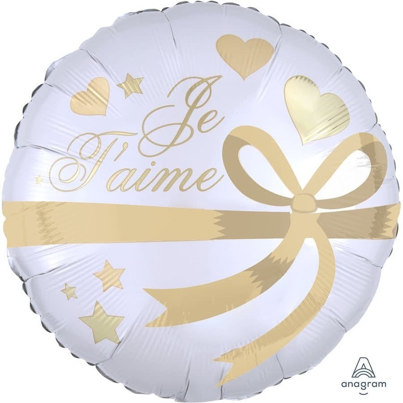 Ballon Mylar 18Po - Je T'Aime