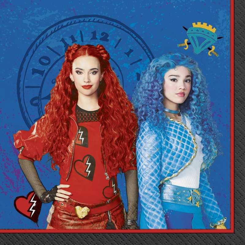 Serviettes  Cocktail (16) - Descendants 4 Disney