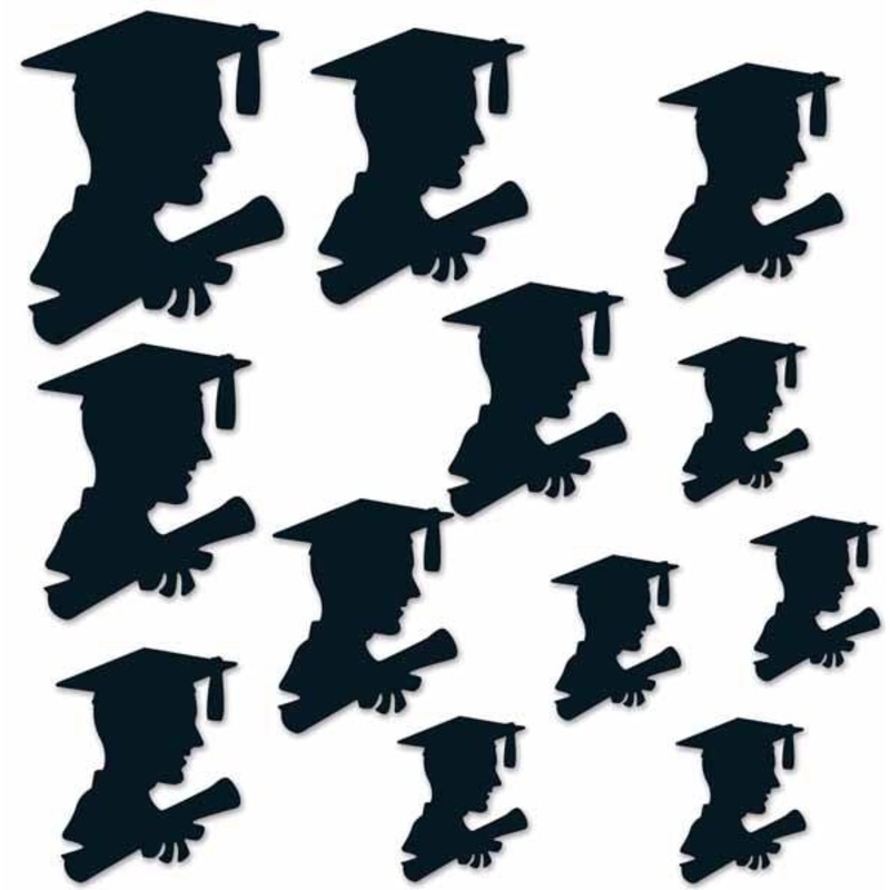 Silhouettes Graduation (12) - Gars
