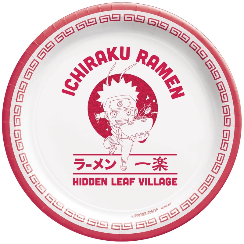 Assiettes 7 po (8) - Naruto