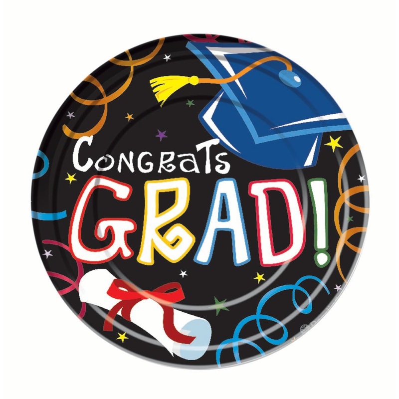 Assiettes ronde 9po (8) - Graduation
