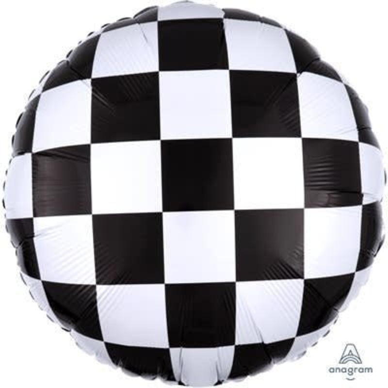 Ballon Mylar 18Po - Checkerboard