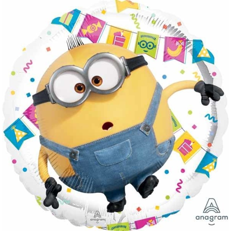 Ballon Mylar 18Po - Minions En Fte