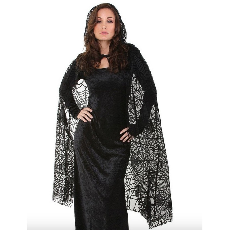 Cape Pour Adulte - Toile D'Araigne