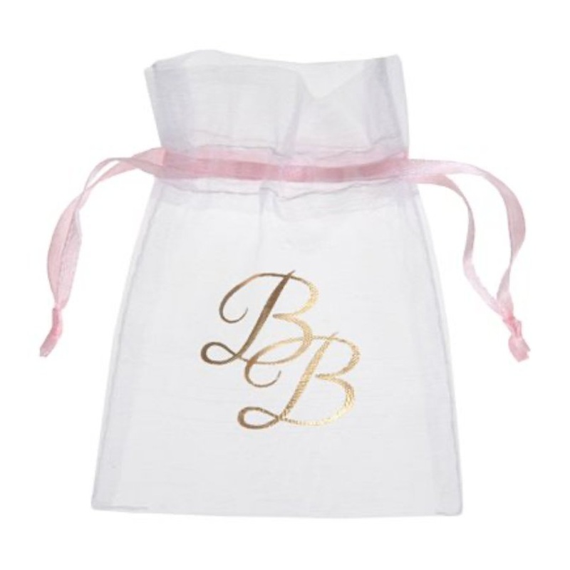 Sachet De Tissus "Bb" (6) - Rose