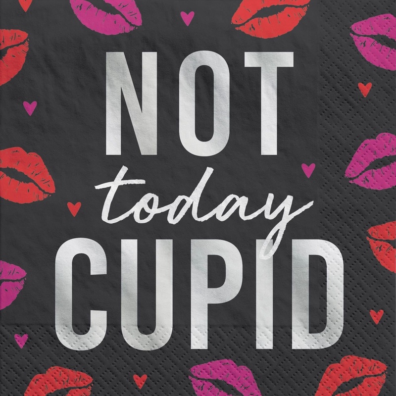 Serviette De Table - Not Today Cupid