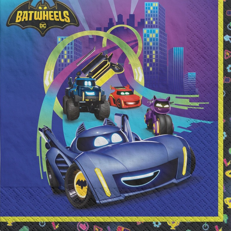 Serviettes de table (16)  - Batwheels