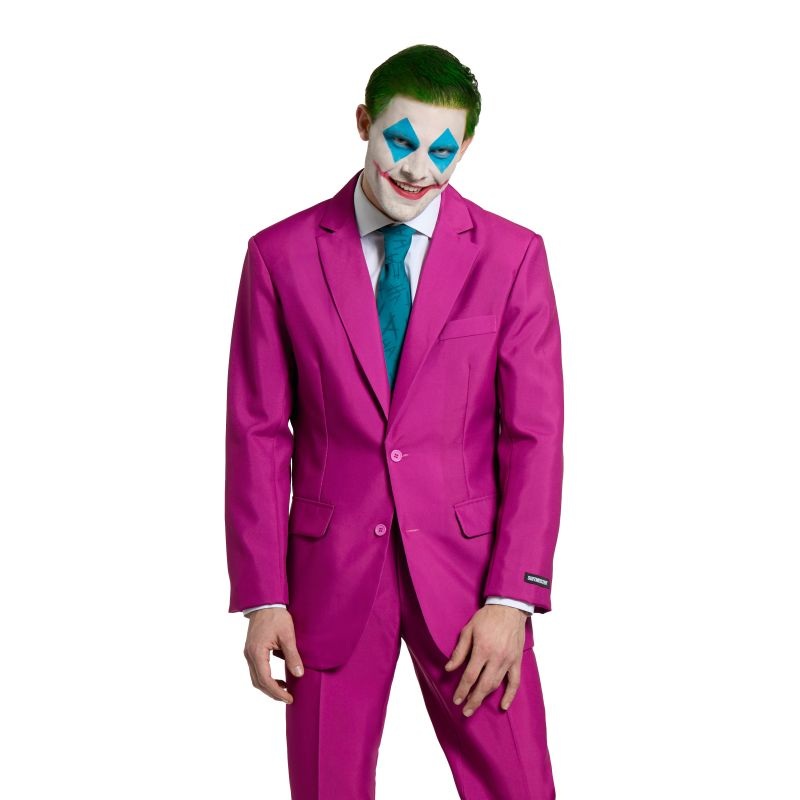 Suitmeister - Costume pour Homme - Joker rouge ruby