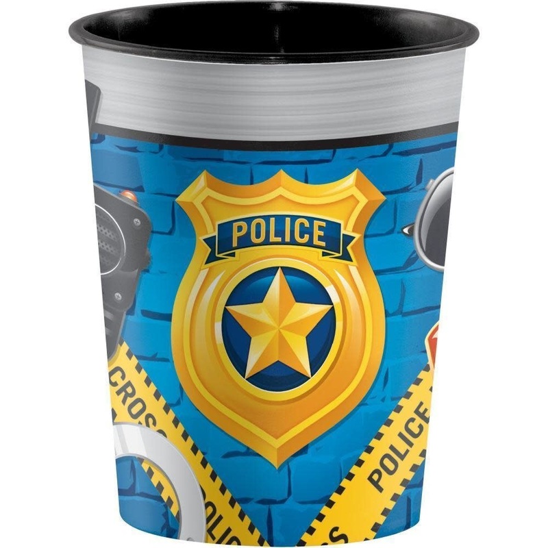Verre De Plastique 16Oz - Police