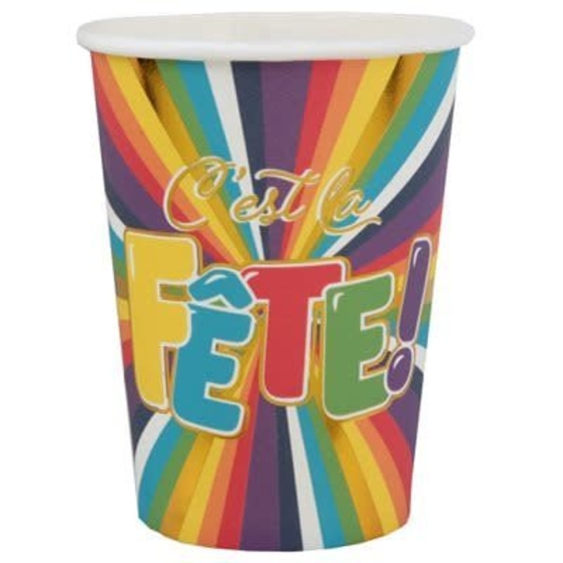 Verres 9Oz - C'Est La Fte (10)