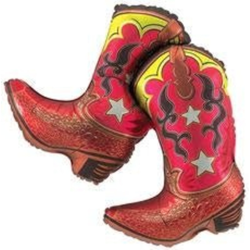 Ballon Mylar Supershape - Bottes De Cowboy