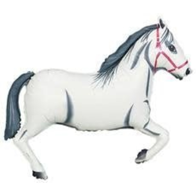 Ballon Mylar Supershape - Cheval Blanc