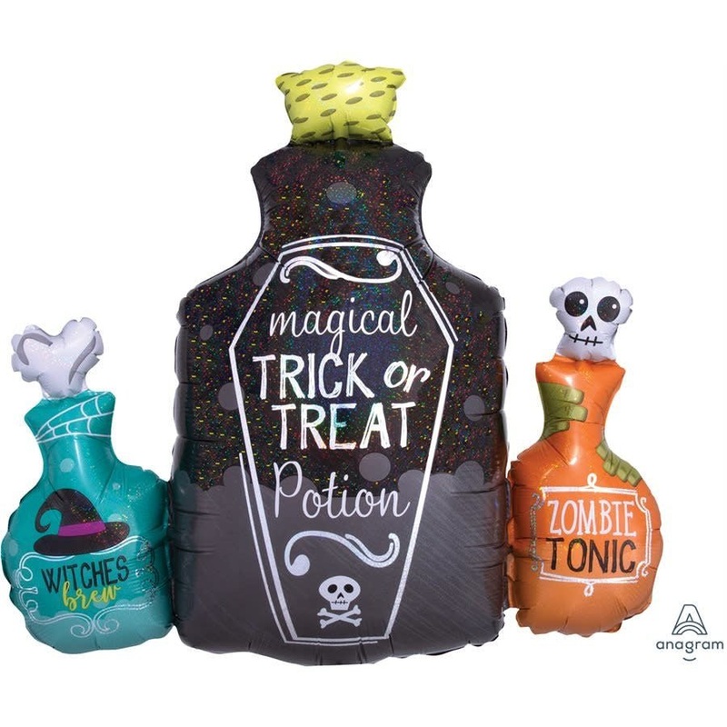 Ballon Mylar Supershape - Halloween - Potion Magique