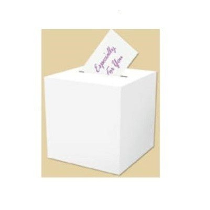 Boite Blanche  Cartes (12Po X 12Po X 12Po)