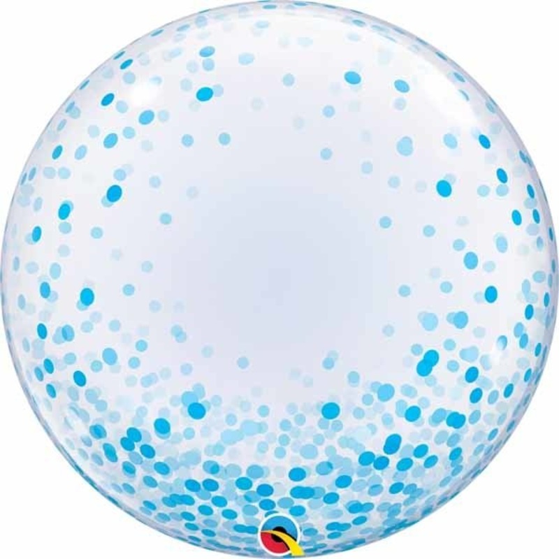 Bubble Deco - Confetti Bleu