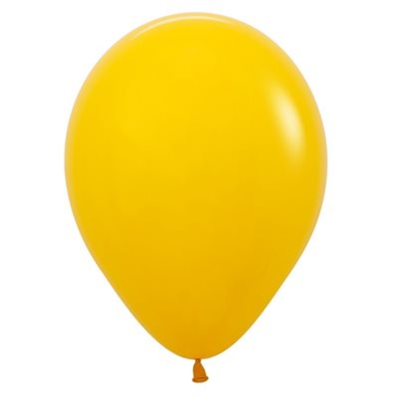 Sac De 50 Ballons 5Po - Jaune Miel Mode