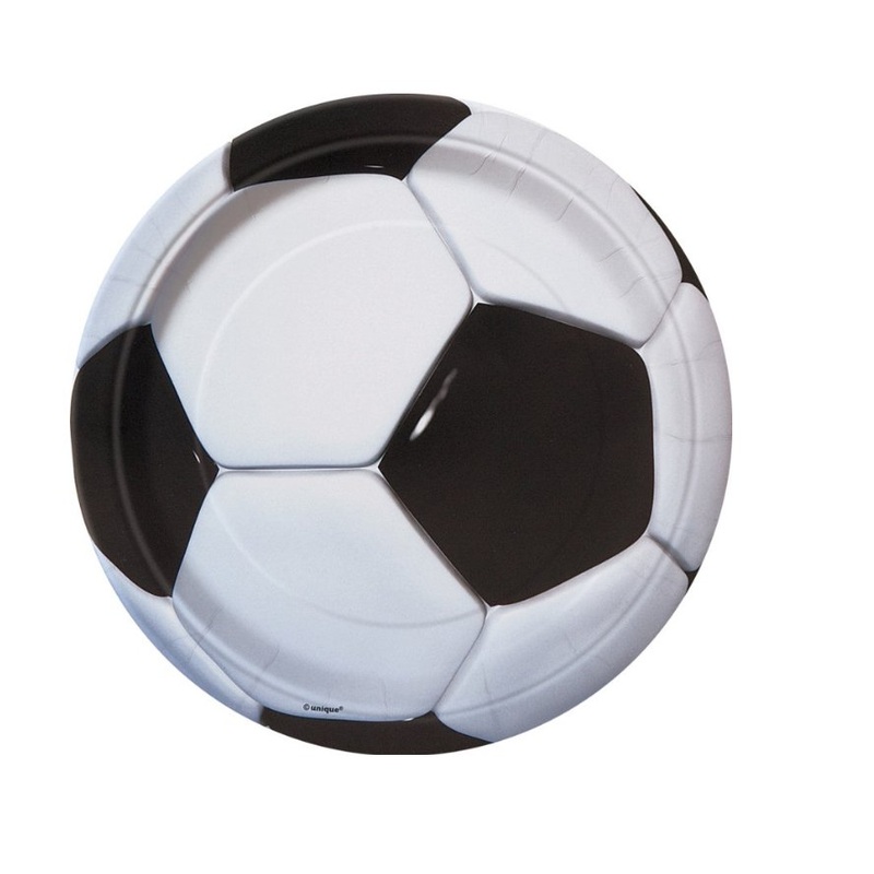 Assiettes 7" (8) - Soccer