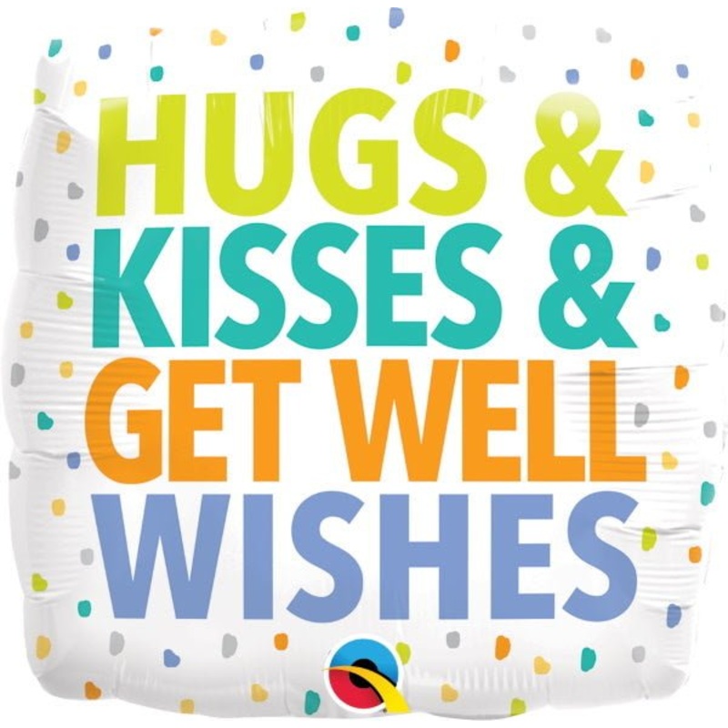 Ballon Mylar 18Po - Get Well