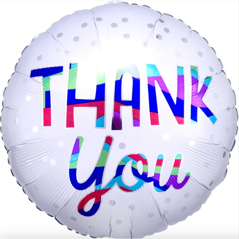 Ballon Mylar 18Po - Thank You