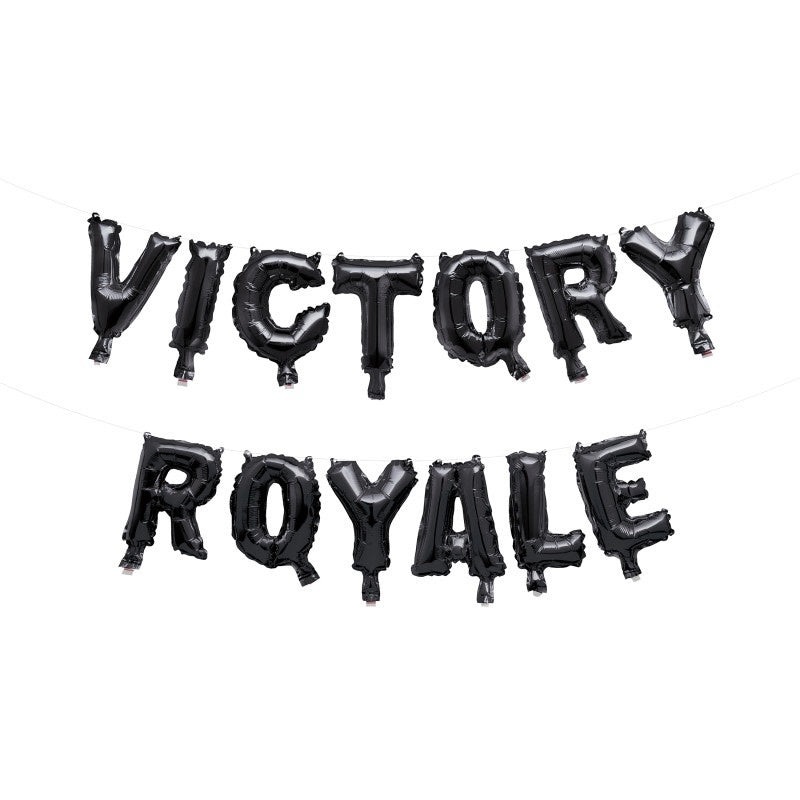 Bannire De Ballons Mylar  L'Air 8Po - Victry Royale (Fortnite)