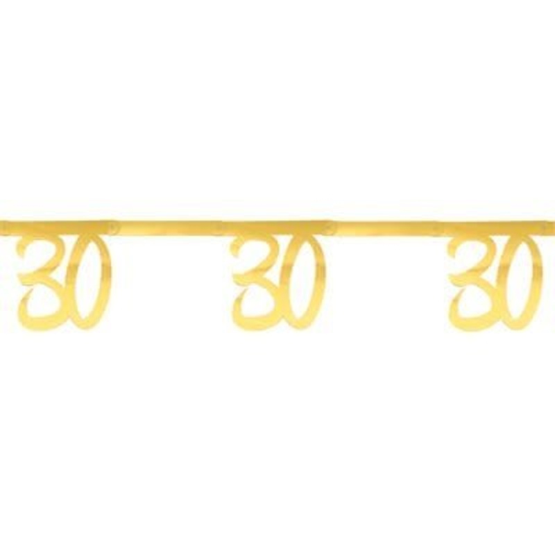 Bannire Or - 30 Ans