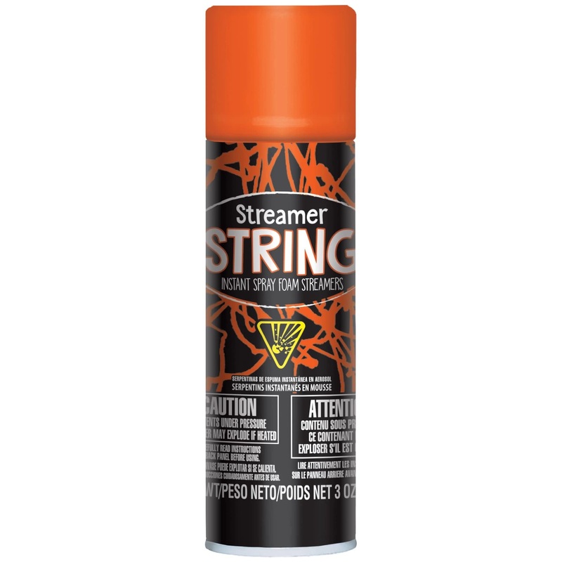 Cannette De Serpentins 3Oz - Orange