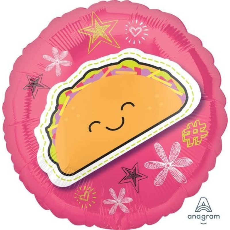 Ballon Mylar 18Po - Taco