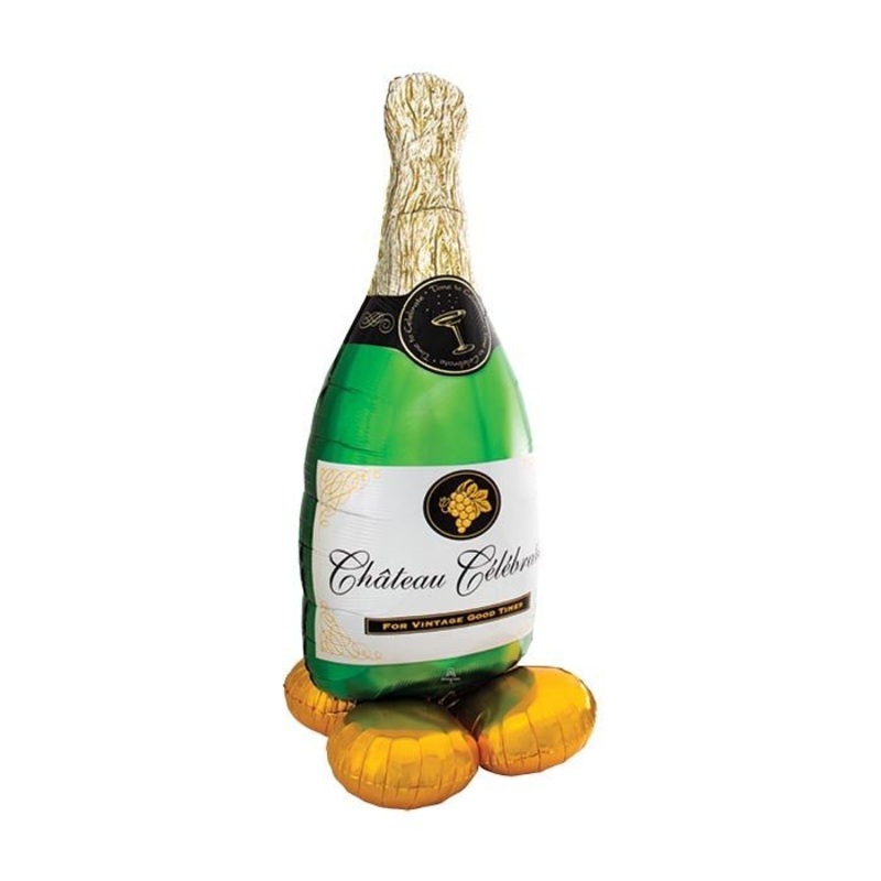 Ballon Mylar Airloonz - Bouteille De Champagne
