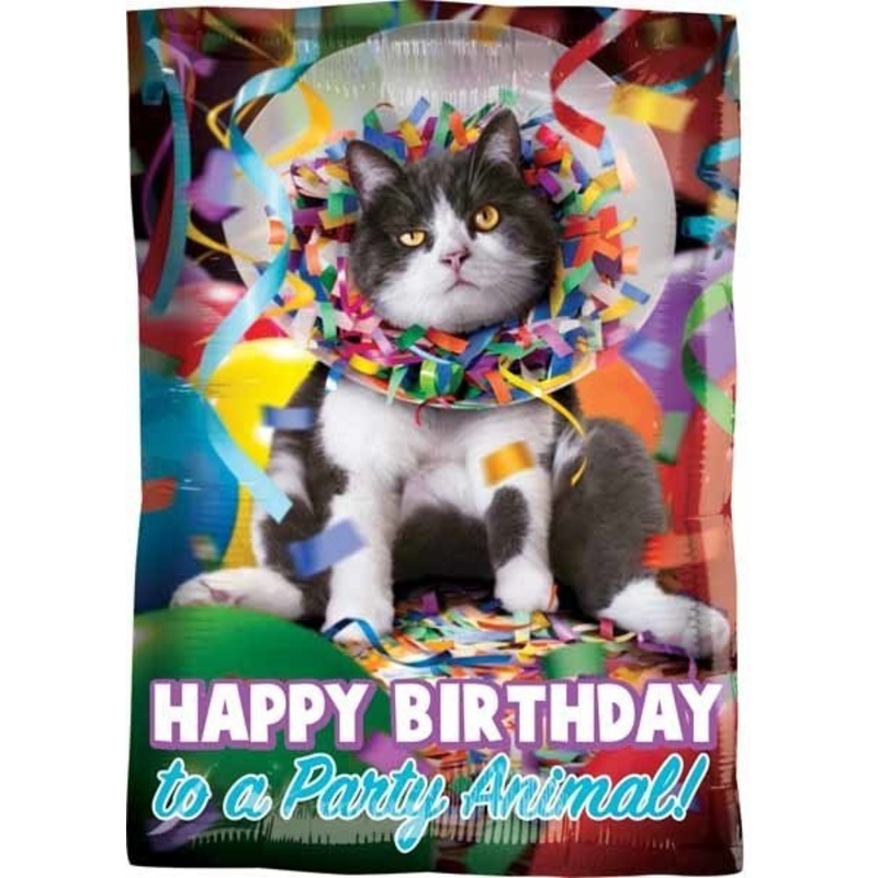Ballon Mylar Jr Shape - Party Animal