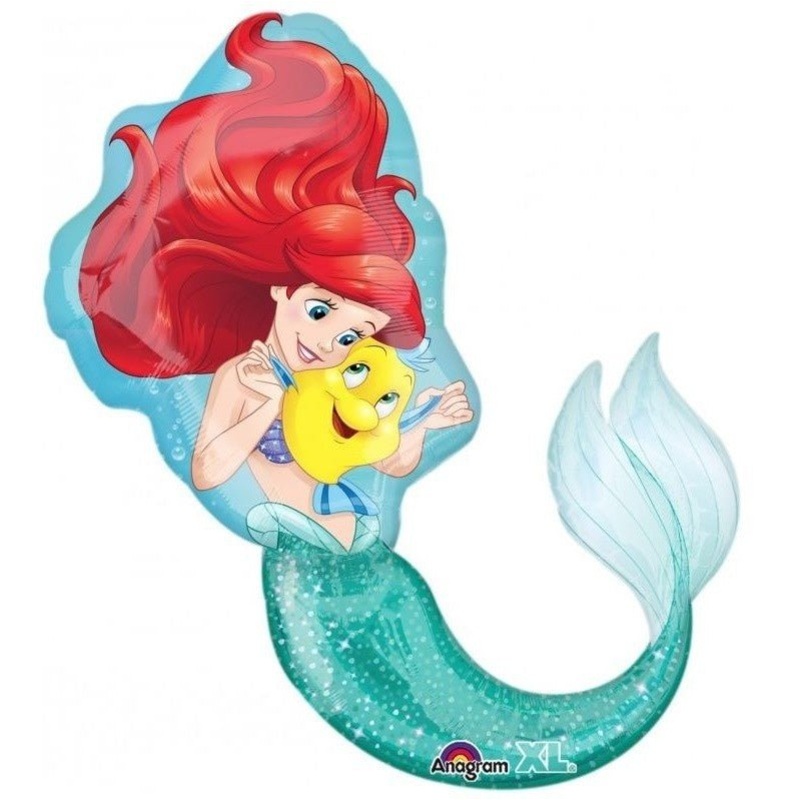 Ballon Mylar Supershape - Ariel (La Petite Sirne)