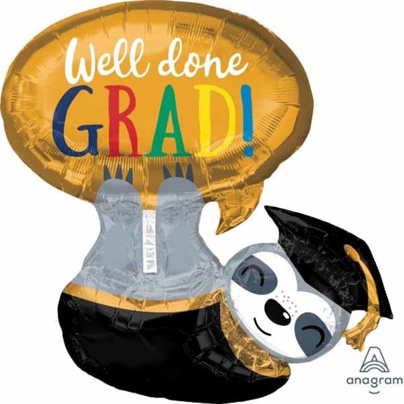 Ballon Mylar Supershape - Well Done Grad
