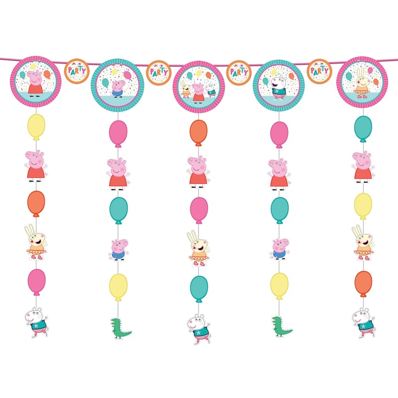 Bannire Avec Dcoration Suspendus - Peppa Pig