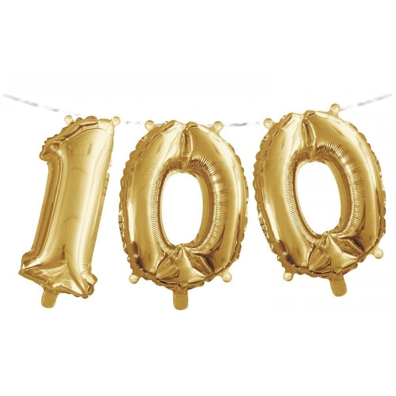 Bannire En Ballons Mylar (16"X5') - 100
