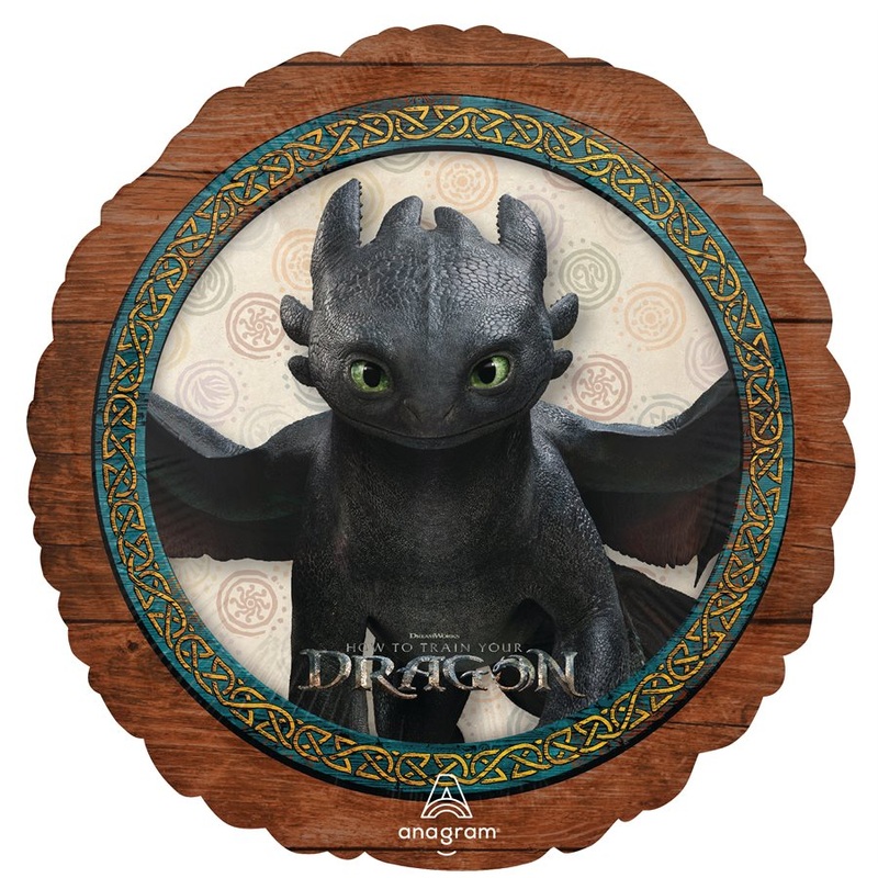 Ballon mylar 18po - Dragons
