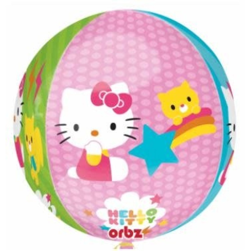 Ballon Mylar Orbz - Hello Kitty