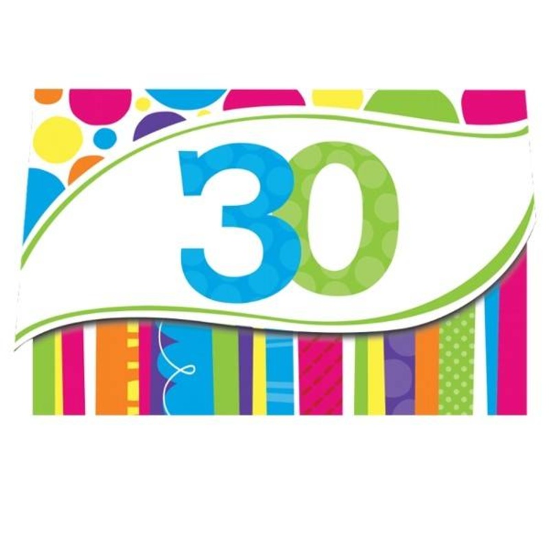 Carte d'Invitation 30 Ans (8)