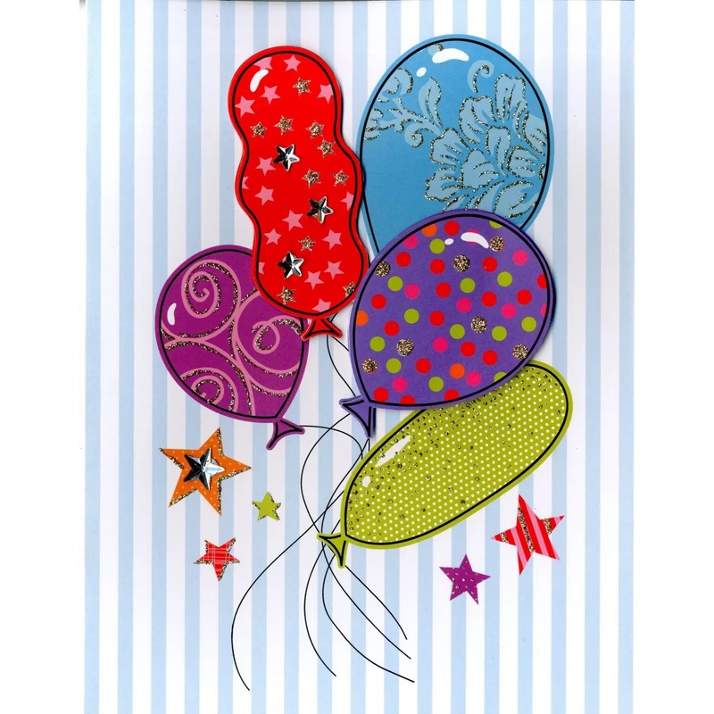 Carte de Fte - Ballons
