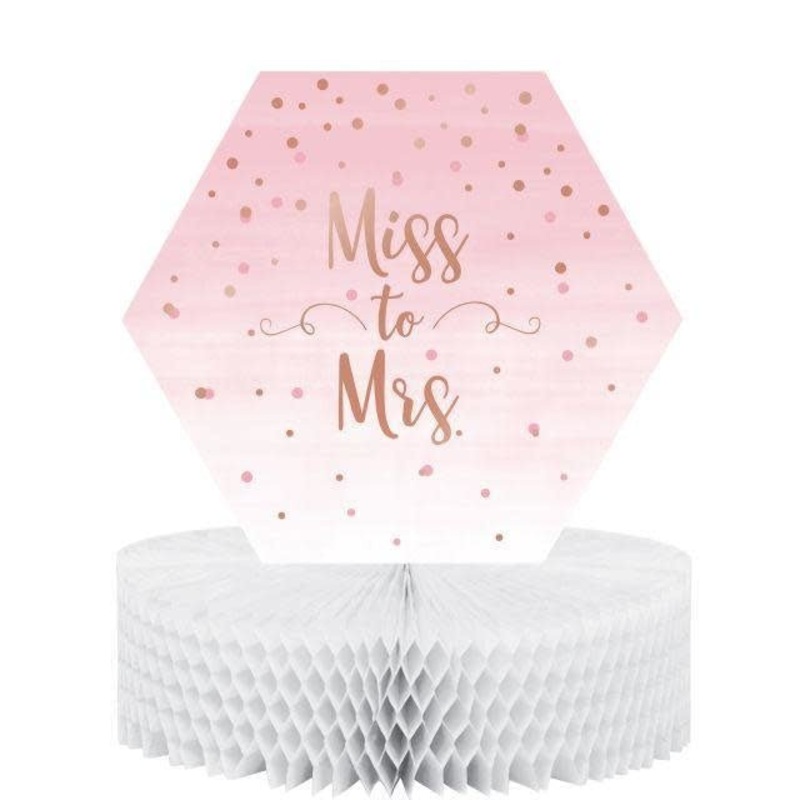 Centre De Table - Tout En Rose (Miss To Mrs)