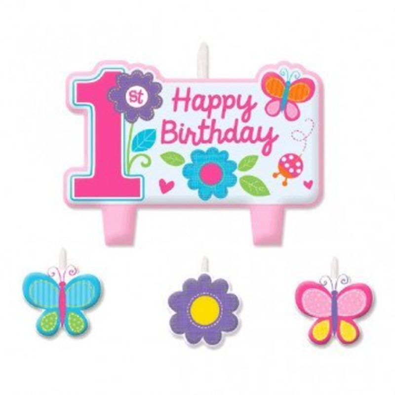 Chandelles 1Er Anniversaire - Fille