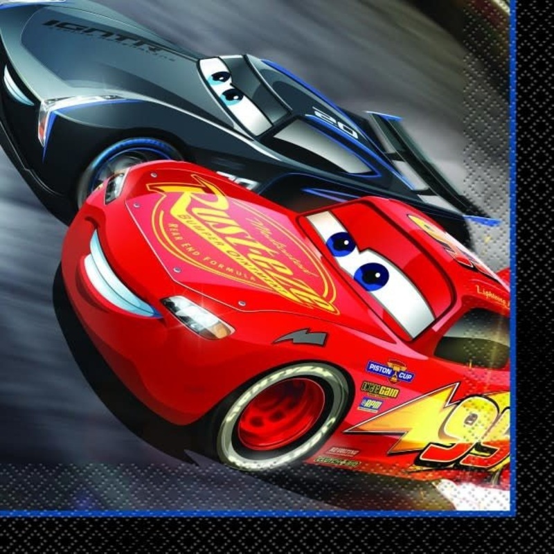 Serviettes De Table (16) - Les Bagnoles (Cars)