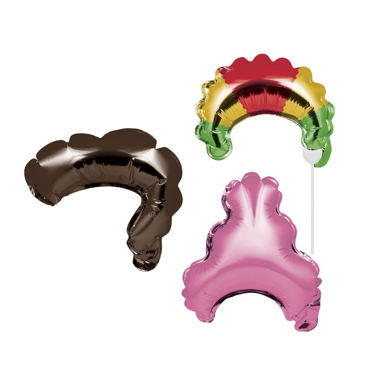Accessoires Pour Photo En Ballons (3) - Perruques Amusantes