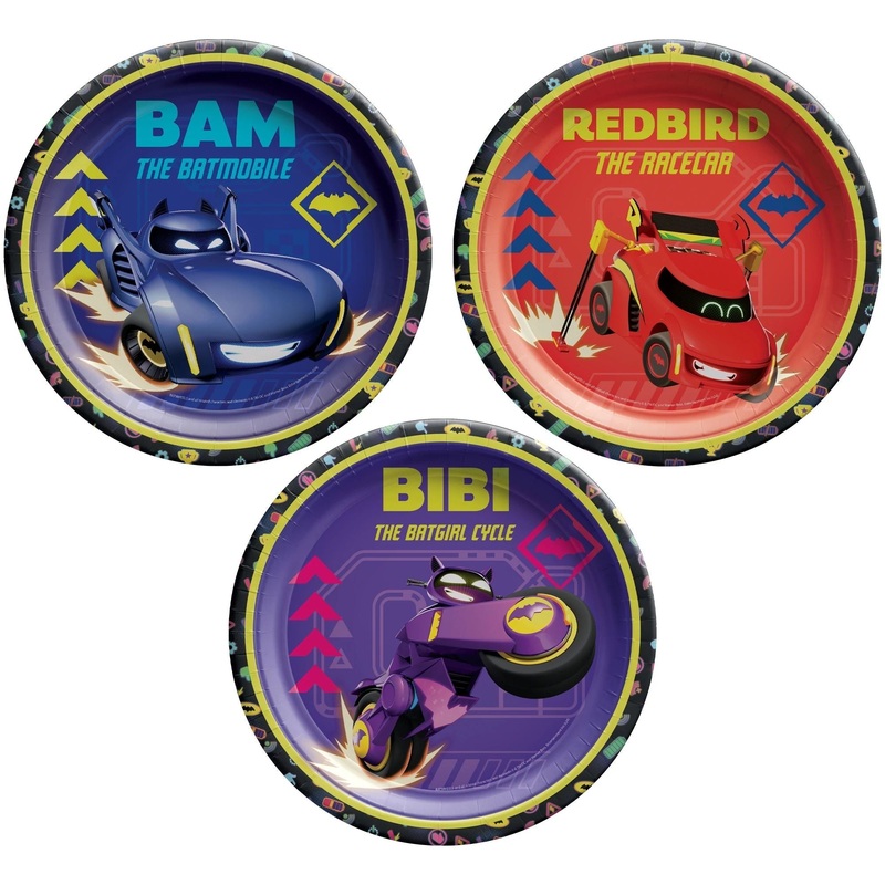 Assiettes 7 po (8) - Batwheels