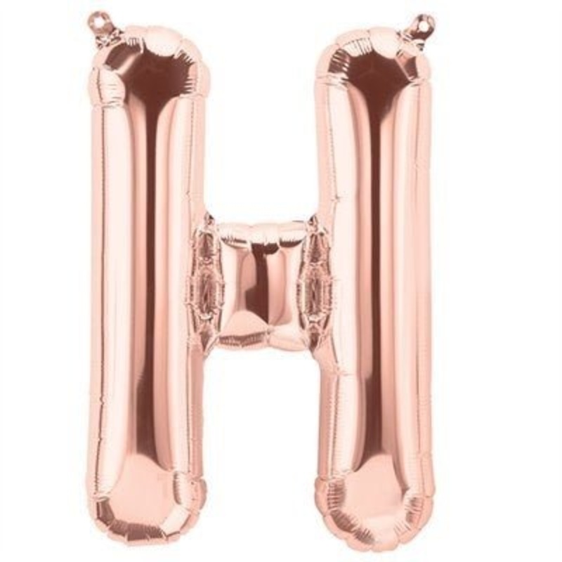 Ballon Mylar 16Po H - Rose Gold