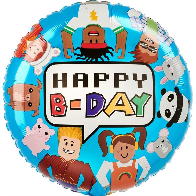 Ballon Mylar 18Po - Party Town (Roblox)
